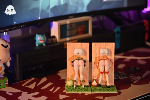 【Pre-order】White-haired Loli & Green-haired Loli GK Resin Statue Senbei Studio