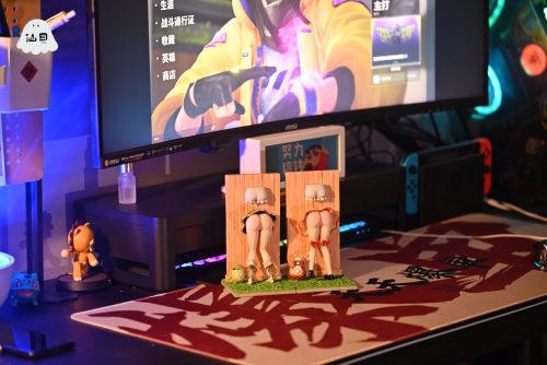 【Pre-order】White-haired Loli & Green-haired Loli GK Resin Statue Senbei Studio