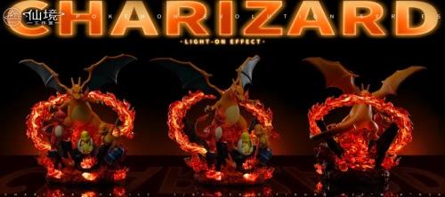 【Pre-order】Charizard Evolution Series GK Resin Statue 1/20 Scale Wonderland Studio