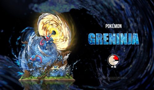 【Pre-order】Po ke Studio Greninja Evolution GK Statue GK Resin Statue