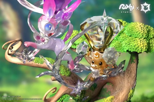 【Pre-order】The First Wave of Eevee Forest Miracle Shine GK Resin Statue Ruby Studio