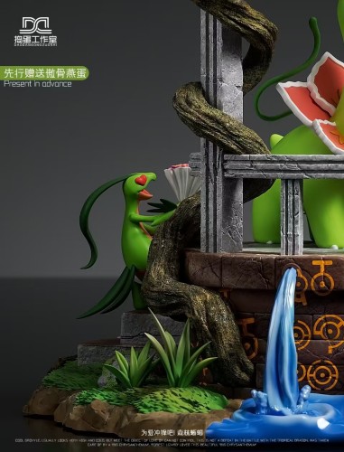 【Pre-order】 Grovyle love Meganium GK Resin Statue Dao Dang Studio