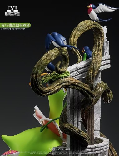 【Pre-order】 Grovyle love Meganium GK Resin Statue Dao Dang Studio