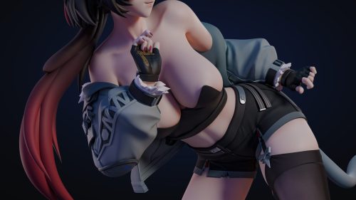 【Pre-order】Zenless Zone Zero Jane Doe GK Resin Statue 1/6 Scale Miyin Studio