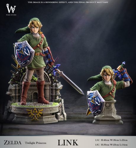 【Pre-order】The Legend of Zelda Twilight Link GK Resin Statue 1/4 & 1/6 Scale Wake Studio