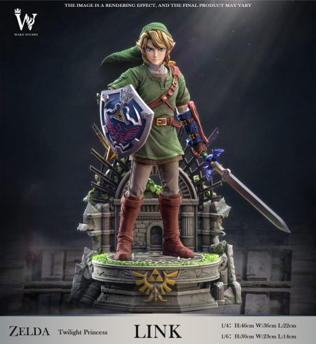 【Pre-order】The Legend of Zelda Twilight Link GK Resin Statue 1/4 & 1/6 Scale Wake Studio
