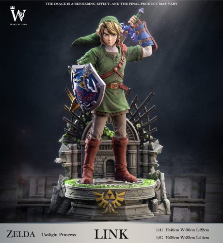 【Pre-order】The Legend of Zelda Twilight Link GK Resin Statue 1/4 & 1/6 Scale Wake Studio