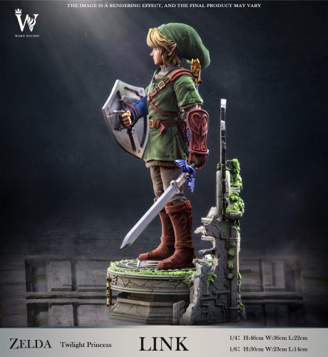 【Pre-order】The Legend of Zelda Twilight Link GK Resin Statue 1/4 & 1/6 Scale Wake Studio