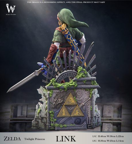 【Pre-order】The Legend of Zelda Twilight Link GK Resin Statue 1/4 & 1/6 Scale Wake Studio