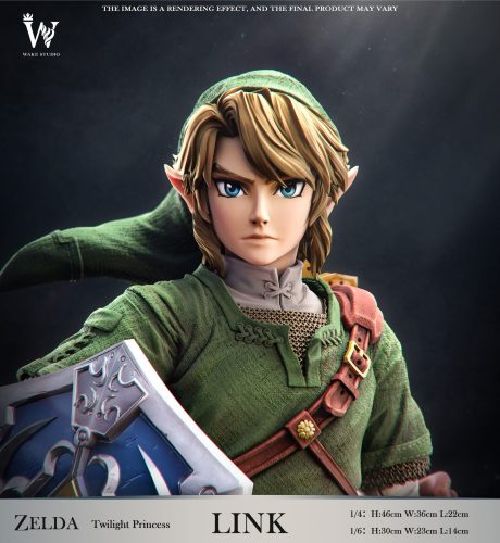 【Pre-order】The Legend of Zelda Twilight Link GK Resin Statue 1/4 & 1/6 Scale Wake Studio