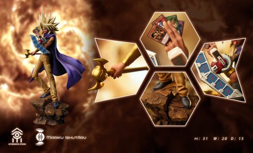 【Pre-order】Yu Gi Oh Marik Ishtar & Winged Dragon GK Resin Statue Aftershock Studio