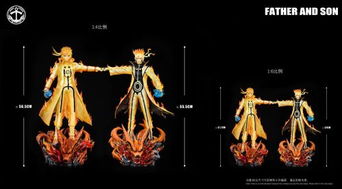 【Pre-order】Naruto & Minato GK Resin Statue 1/4 &1/6 Scale Surge Studio
