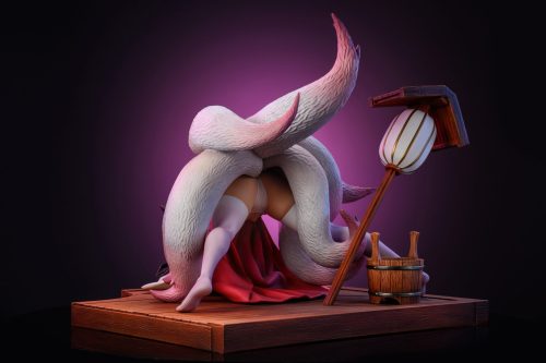 【Pre-order】League of Legends Nine tailed Fox Ahri GK Resin Statue 1/4 Scale Preorde Fireball Studio