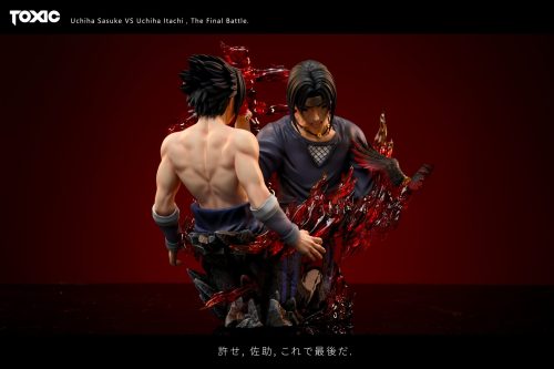 【Pre-order】Naruto Bust Series #1 Uchiha Sasuke vs Uchiha Itachi Resin Statue 1/6 & 1/1 Scale Toxic Studio