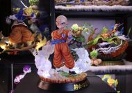 【In stock】Dragon Ball Z Krillin LED GK Resin Statue 1/4 Scale Real Creation x AH Studio