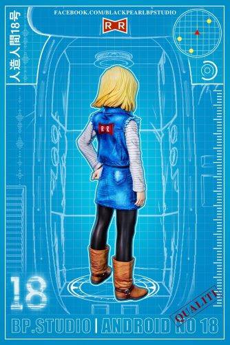 【Pre-order】Dragon Ball Z Android 18 GK Resin Statue 1/6 & 1/4 Scale BP Studio