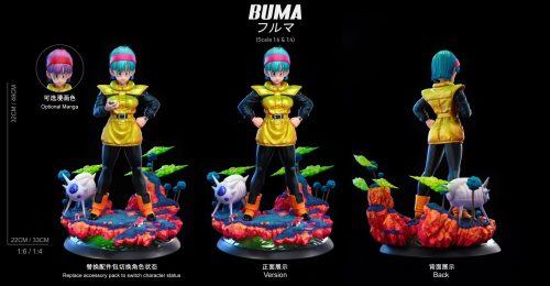 【Pre-order】Dragon Ball Z Bulma GK Resin Statue 1/6 & 1/4 Scale Z Studio