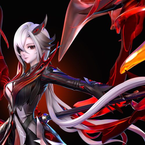 【Pre-order】Genshin Impact Arlecchino GK Resin Statue 1/6 Scale Hakimi Studio