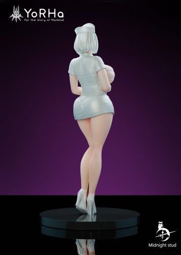 【Pre-order】NieR: Automata Nurse 2B GK Resin Statue 1/4 Scale Midnight Studio