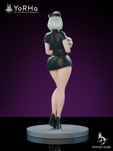 【Pre-order】NieR: Automata Nurse 2B GK Resin Statue 1/4 Scale Midnight Studio