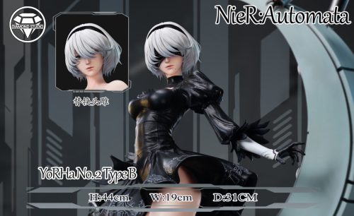 【Pre-order】Nier Automata 2B GK Resin Statue 1/6 Scale Diamond Studio