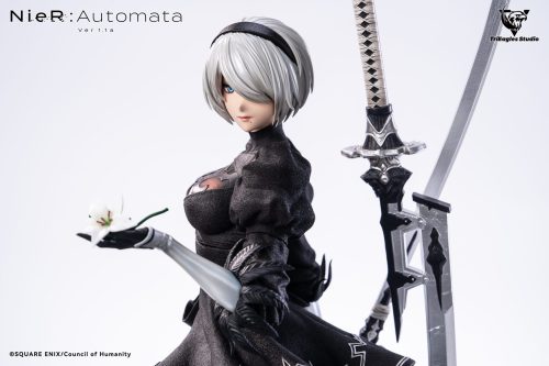 【Pre-order】NieR: Automata 2B Licensed Resin Statue 1/4 Scale Trieagles Studio