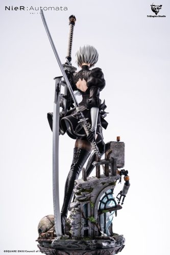 【Pre-order】NieR: Automata 2B Licensed Resin Statue 1/4 Scale Trieagles Studio