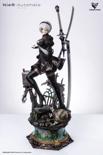 【Pre-order】NieR: Automata 2B Licensed Resin Statue 1/4 Scale Trieagles Studio