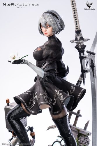 【Pre-order】NieR: Automata 2B Licensed Resin Statue 1/4 Scale Trieagles Studio