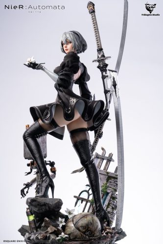 【Pre-order】NieR: Automata 2B Licensed Resin Statue 1/4 Scale Trieagles Studio