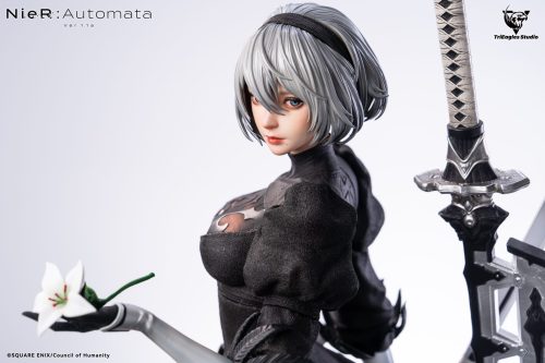 【Pre-order】NieR: Automata 2B Licensed Resin Statue 1/4 Scale Trieagles Studio