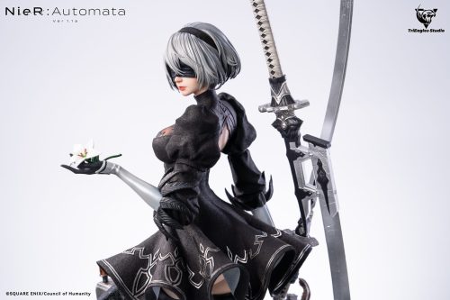 【Pre-order】NieR: Automata 2B Licensed Resin Statue 1/4 Scale Trieagles Studio