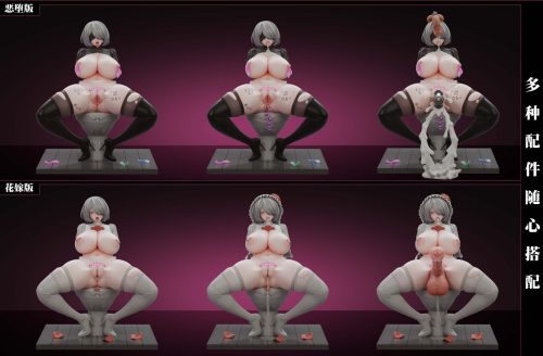 【Pre-order】Nier Automata: NieR 2B GK Resin Statue 1/4 Scale Meat Studio