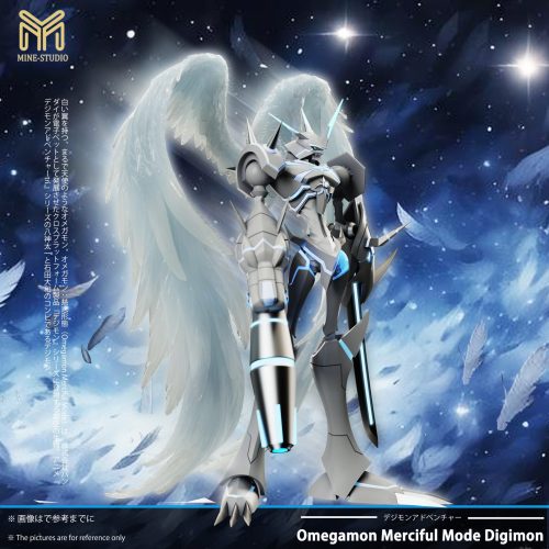 【Pre-order】Omegamon Merciful Mode Digimon GK Resin Statue Mine Studio