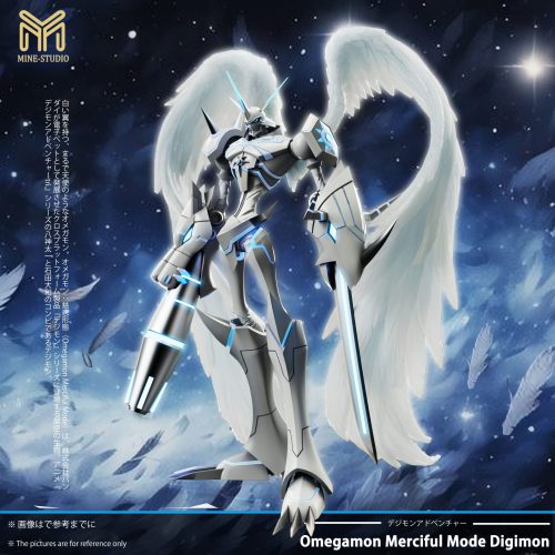 【Pre-order】Omegamon Merciful Mode Digimon GK Resin Statue Mine Studio