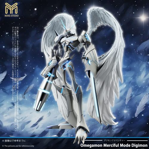 【Pre-order】Omegamon Merciful Mode Digimon GK Resin Statue Mine Studio