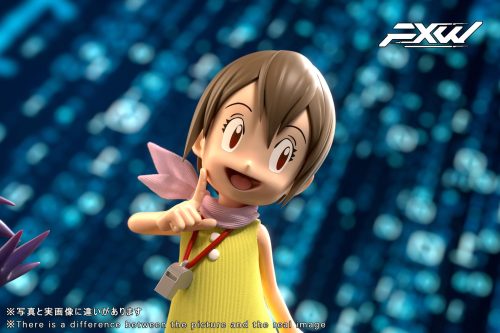 【Pre-order】Digimon Taichi Tai Kamiya & Tailmon GK Statue FXW Studio