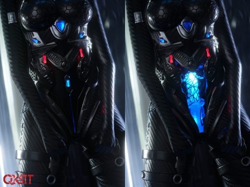 【Pre-order】Electric Heavy Metal 2B Mechanical Form Resin Statue 1/3 Scale QKST Studio