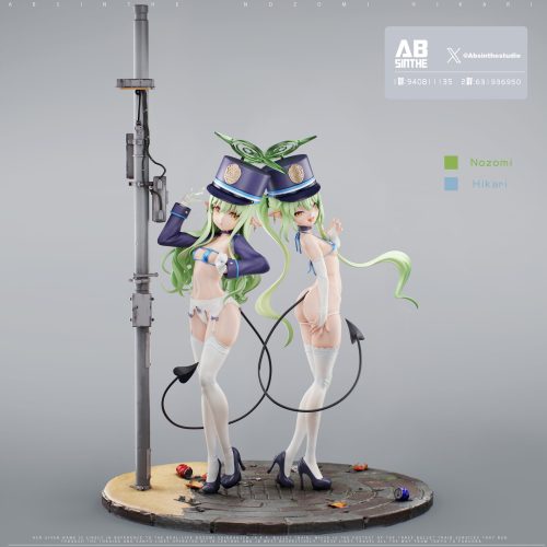 【Pre-order】Blue Archive Hikari & Nozomi GK Resin Statue 1/6 Scale ABsinthe Studio