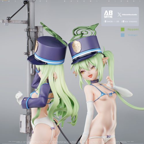 【Pre-order】Blue Archive Hikari & Nozomi GK Resin Statue 1/6 Scale ABsinthe Studio