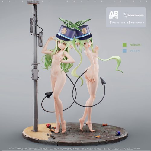 【Pre-order】Blue Archive Hikari & Nozomi GK Resin Statue 1/6 Scale ABsinthe Studio
