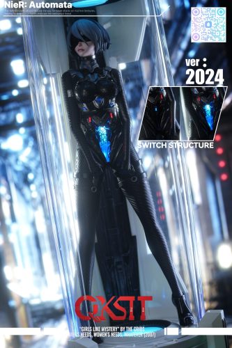 【Pre-order】Electric Heavy Metal 2B Mechanical Form Resin Statue 1/3 Scale QKST Studio