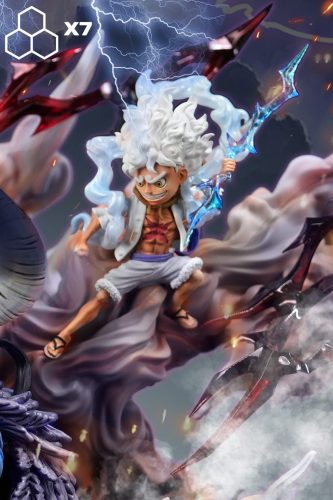 【Pre-order】One Piece Kaido VS Monkey D. Luffy GK Resin Statue X7 Studio
