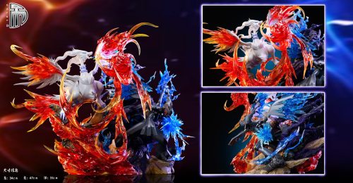 【Pre-order】Pokemon zekrom vs reshiram GK Resin Statue 1/20 Scale Large D Studio