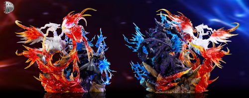 【Pre-order】Pokemon zekrom vs reshiram GK Resin Statue 1/20 Scale Large D Studio