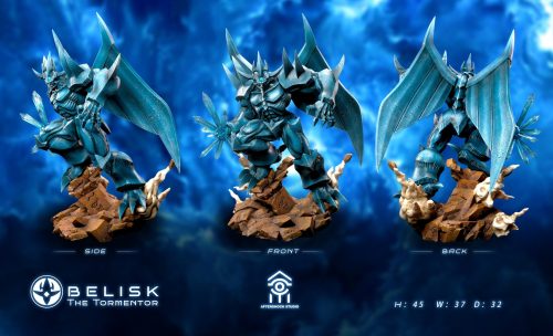 【Pre-order】Yu Gi Oh Obelisk the Tormentor & Seto Kaiba GK Resin Statue Aftershock Studio