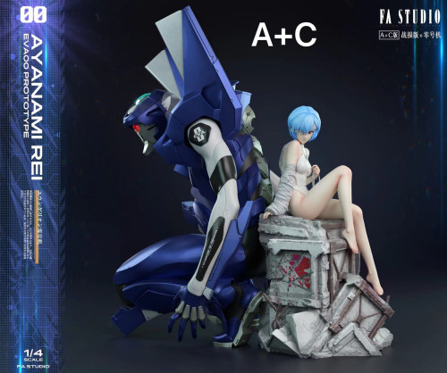 【Pre-order】Evangelion Ayanami Rei GK Resin Statue 1/4 Scale FA Studio