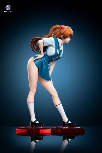 【Pre-order】Neon Genesis Evangelion Classic school uniform Asuka GK Resin Statue 1/6 Scale Kol brother Studio
