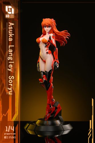 【Pre-order】Neon Genesis Evangelion Mecha Soryu Asuka Langley GK Resin Statue 1/4 & 1/6 Scale Loulan Studio