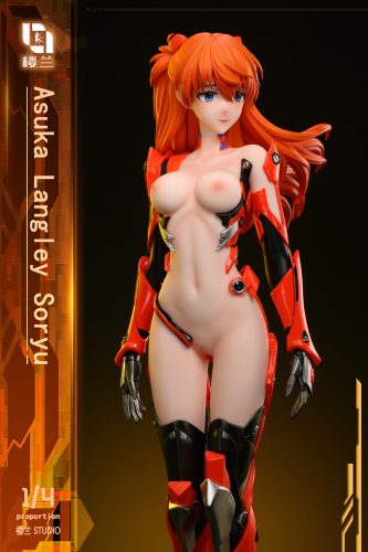 【Pre-order】Neon Genesis Evangelion Mecha Soryu Asuka Langley GK Resin Statue 1/4 & 1/6 Scale Loulan Studio